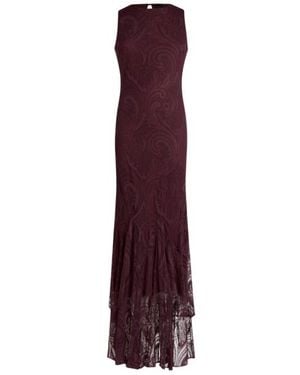 Etro Long Dress - Purple