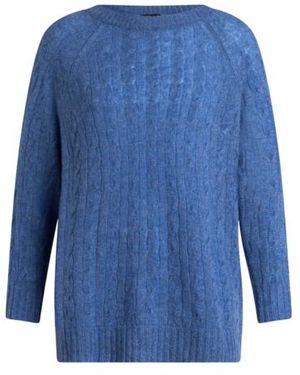 Etro Cashmere Jumper With Three-Quarter Sleeves - Blue