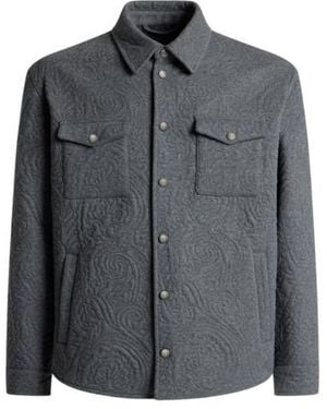 Etro Overshirt - Grigio