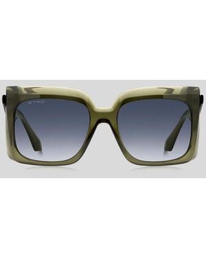 Etro Tailoring Sunglasses - Blue