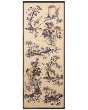 Etro Wool And Cashmere Scarf With Floral Motif - Natural