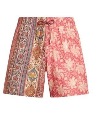 Etro Costume Doppia Fantasia, Uomo, Taglia - Rosso