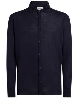 Etro Cardigan - Blu