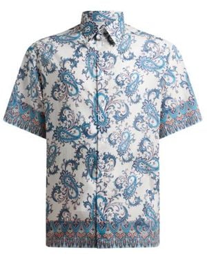 Etro Oversized Shirt - Blue
