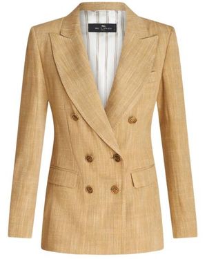 Etro Giacca Doppiopetto - Neutro