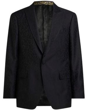 Etro Single-Breasted Jacket - Black