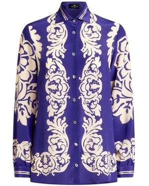 Etro Camicia - Blu