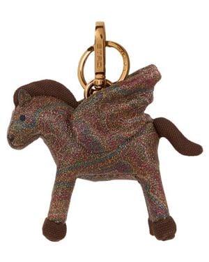 Etro Arnica Pegaso Charm - Brown