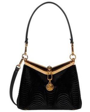 Etro Small Velvet Vela Bag - Black