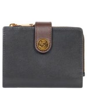Etro Small Leather Wallet - White