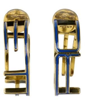 Etro Small Hoop Earrings - Metallic