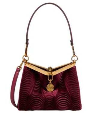 Etro Small Velvet Vela Bag - Red