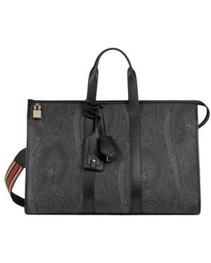 Etro Reisetasche Arnica, Herren - Schwarz