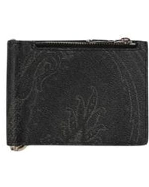 Etro Arnica Bifold Card Holder - White