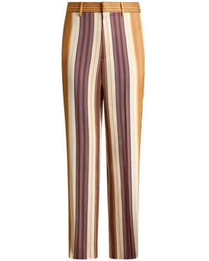 Etro Pantaloni Con Stampa A Righe, Uomo, Taglia - Neutro