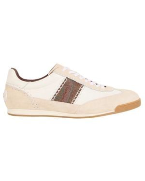 Etro Leather Sneakers With Arnica Inserts - Pink