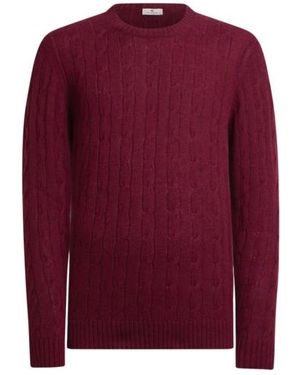Etro Pullover Aus Kaschmir Mit Zopfmuster, Herren, Größe - Rot