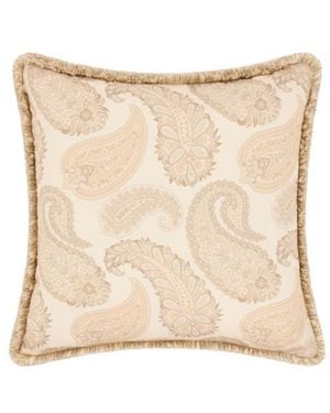 Etro Coussin En Coton À Imprimé Double 60 X 60 - Neutre