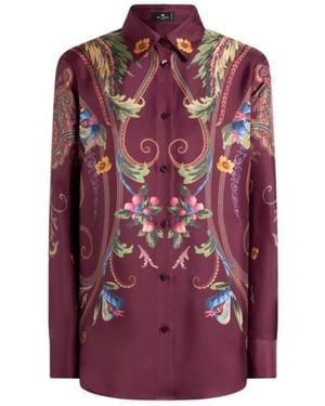 Etro Camicia - Viola