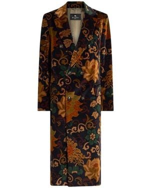 Etro Cappotto Doppiopetto - Multicolore