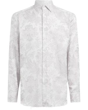 Etro Cotton Jacquard Shirt - White