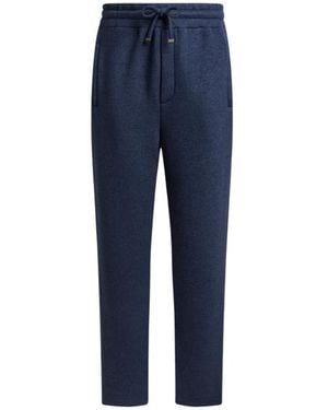 Etro Pantalon De Jogging En Jacquard À Motif Arnica, Homme, Taille - Bleu