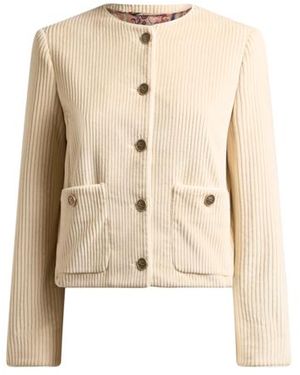 Etro Cotton Corduroy Jacket - Natural