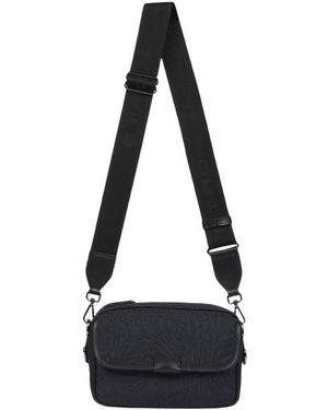 Etro Small Nylon Jacquard Camera Case - White