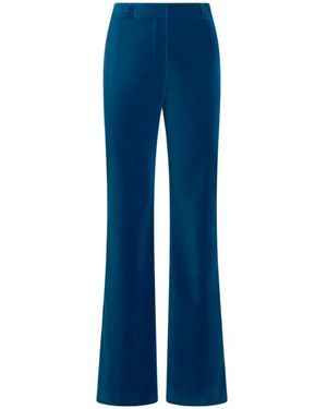 Etro Cotton Velvet Pants - Blue