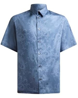 Etro Oversized Shirt - Blue