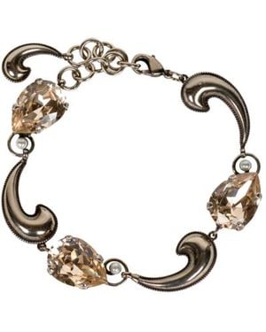 Etro Bracelet With Mini Paisleys And Crystals - Multicolor
