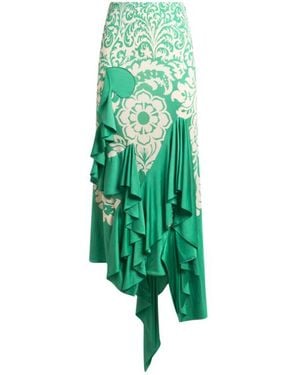 Etro Gonna Asimmetrica - Verde