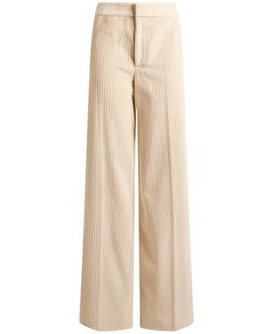 Etro Wide-Leg Pants - Natural