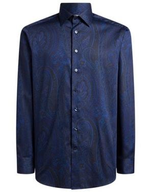 Etro Camicia - Blu