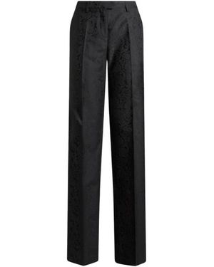 Etro Jacquard Trousers - Black