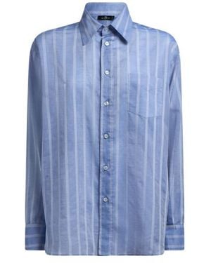 Etro Camicia - Blu