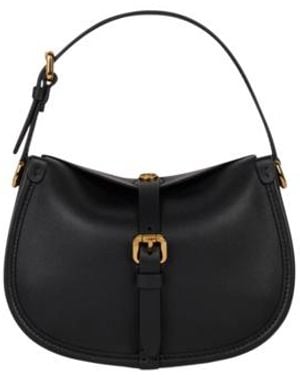 Etro Small Leather Pony Bag - Black