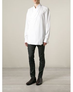 Haider Ackermann Kimono Shirt - White