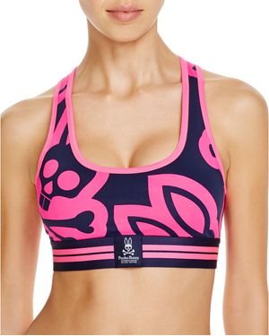 Psycho Bunny Sports Bra #lpb2106 - Pink