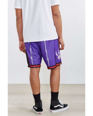 Mitchell & Ness Toronto Raptors Authentic Basketball Short - Purple