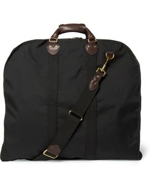 J.Crew Leather And Canvas Garment Bag - Black