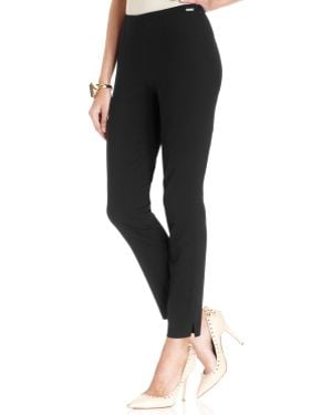 Ivanka Trump Skinny Dress Pants - Black