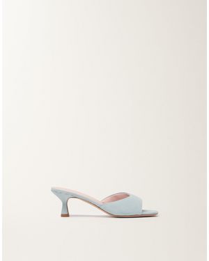 Fabiana Filippi Suede Mules - Natural
