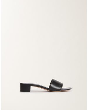Fabiana Filippi Calfskin Sandals With Heel - Natural