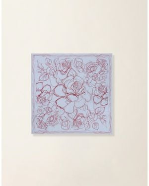 Fabiana Filippi Silk Twill Foulard, Light, And - Purple