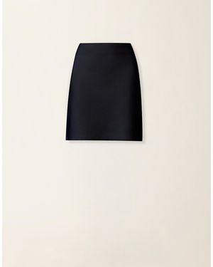 Fabiana Filippi Merino Wool Miniskirt - Black