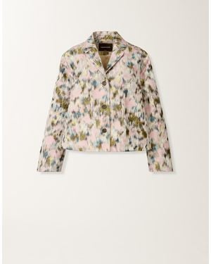 Fabiana Filippi Chiné Technical Jacket, Chiné - Natural