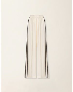 Fabiana Filippi Crêpe De Chine Trousers - Natural