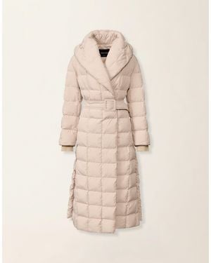 Fabiana Filippi Long Ultralight Technical Down Coat - Natural