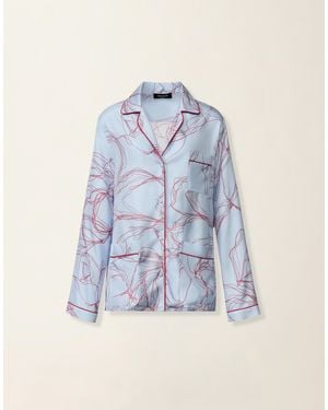 Fabiana Filippi Silk Twill Shirt - Blue